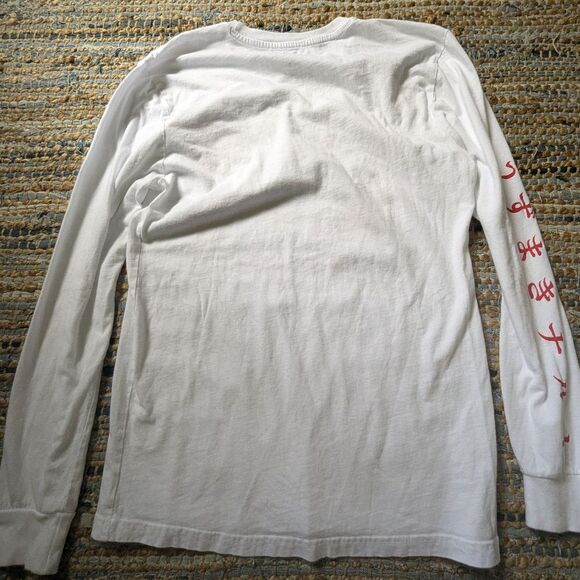 Vtg 2007 Naruto Uzumaki Anime L/S Tee S Shippuden Graphic Single Stitch White - Picture 7 of 7